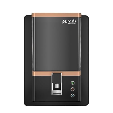 Purosis Aquameta 9L RO UV UF Water Purifier in Black Copper finish